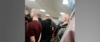 На призывном пункте в Вологде