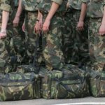 Отправка военных к месту службы