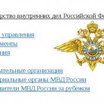 Структура МВД